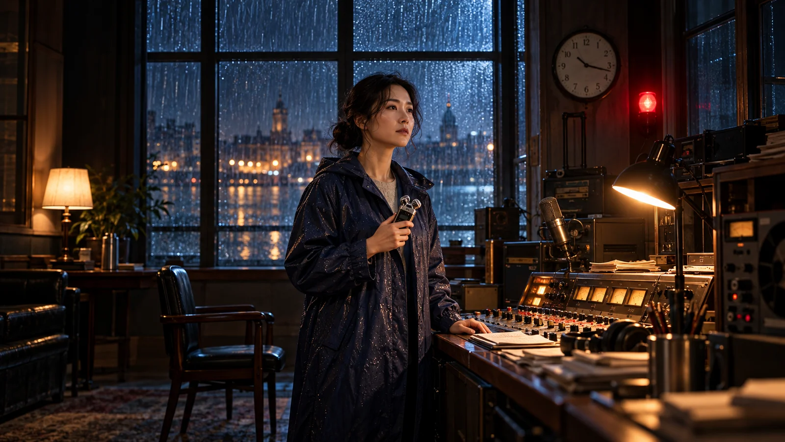 雨夜电台的空白七分钟：没有声音的录音，藏着一场迟到的救援